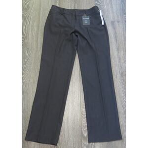 Zac Rachel NWT Dress Pants Curvy Fit  Size 8 Women Black Career Wear Trousers